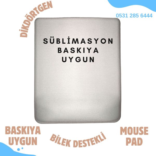 Toptan Süblimasyon Dikdörtgen Mouse Pad